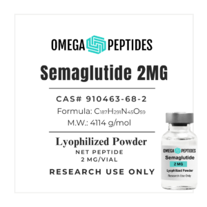Semaglutide 2mg lyophilized research peptide