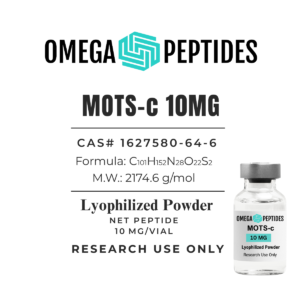 Mots-C 10mg lyophilized research peptide