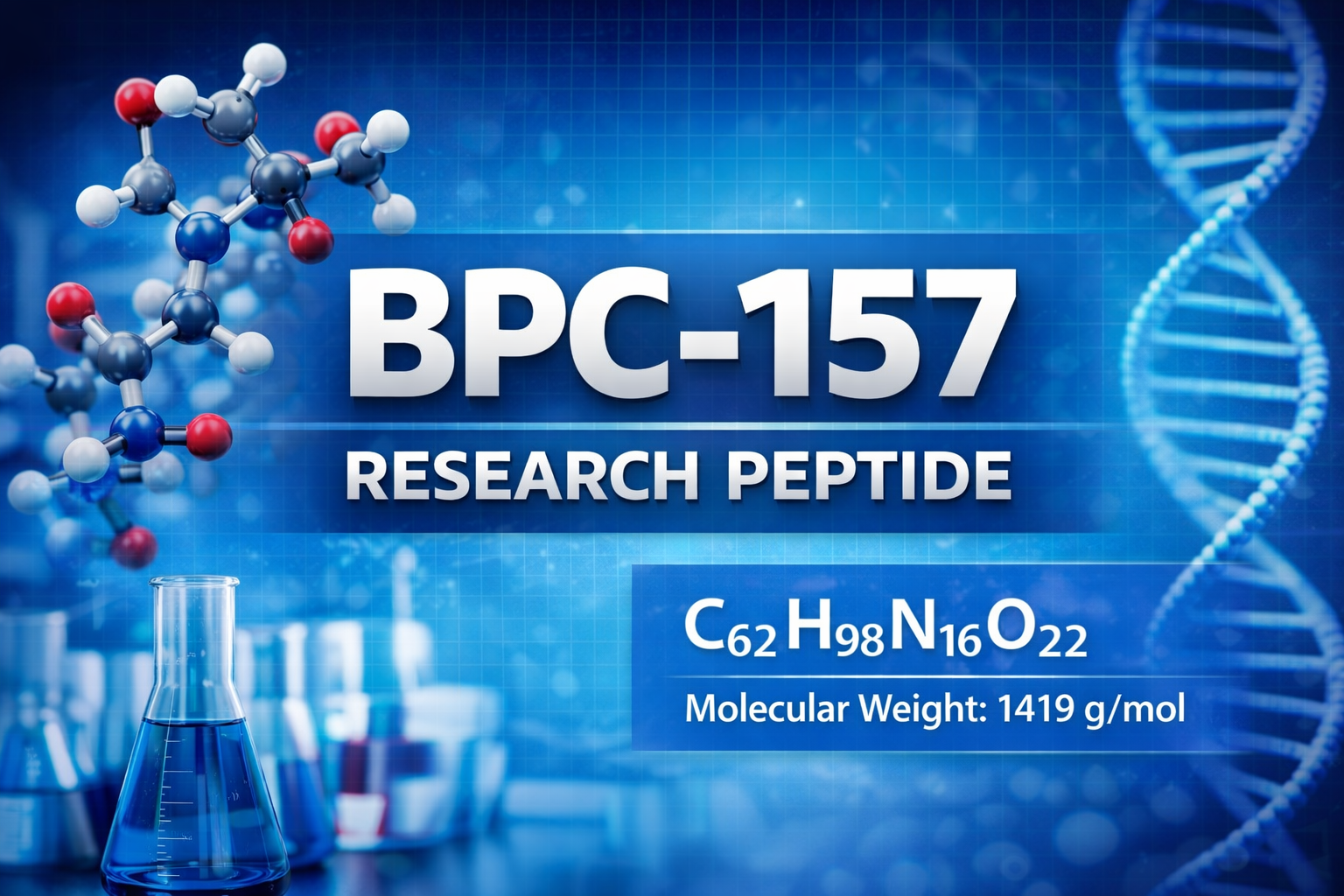 BPC-157 Peptide: Molecular Overview and Laboratory Research Context